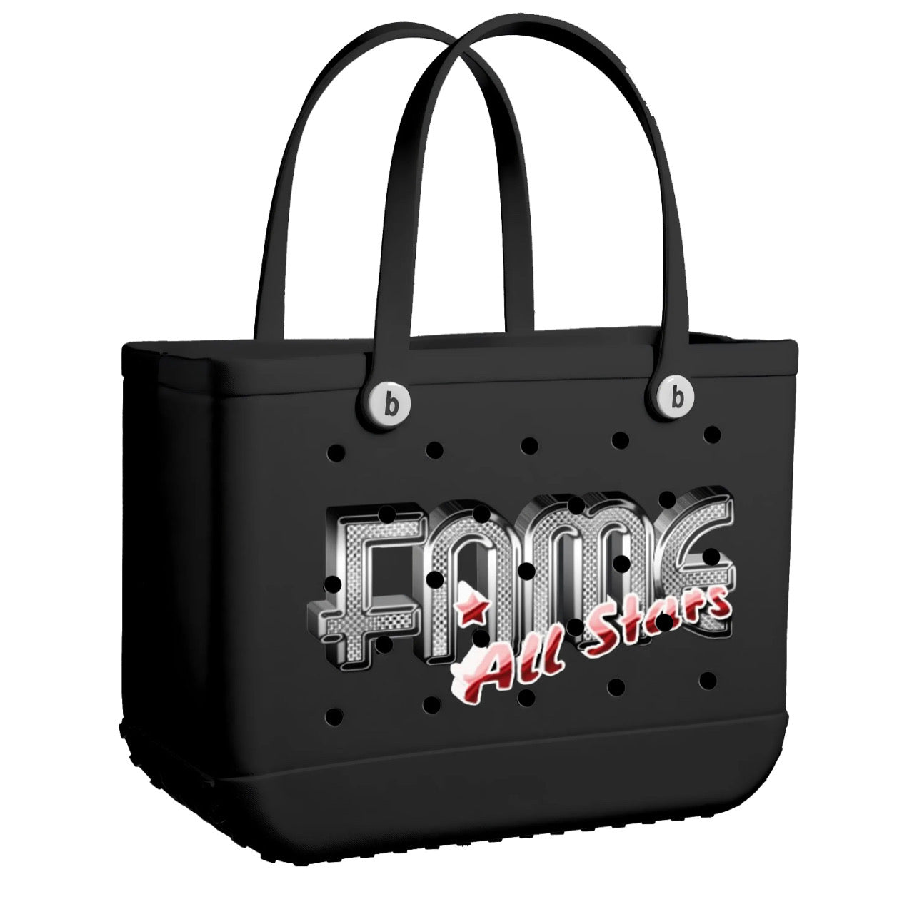 Custom sided beach bag